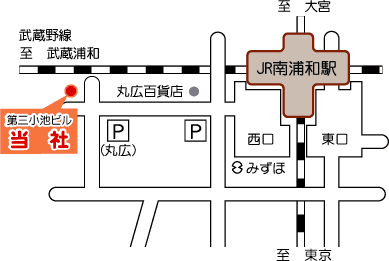 株式会社ハウスメイト地図